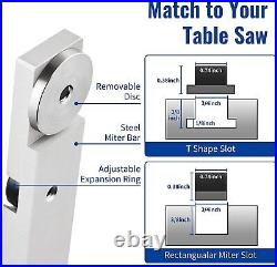 Precision Miter Gauge for Craftsman Table Saw with20-36 inch