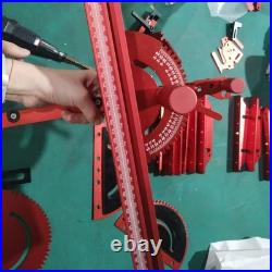 Precision Miter Gauge for Table Saw Aluminum Miter Fence Miter Saw Fence Precision Miter Gauge for Table Saw Aluminum Miter Fence Miter Saw Fence