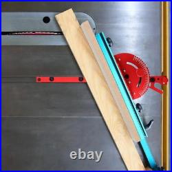 Precision Miter Gauge for Table Saw Aluminum Miter Fence Miter Saw Fence