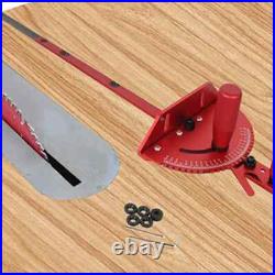 Precision Miter Gauge for Table Saw Aluminum Miter Fence Miter Saw Fence
