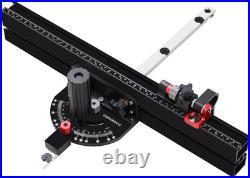 Precision Miter Gauge for Table Saw with Micro Adjust & 18 Fence