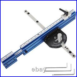 Precision Miter Gauge for Table Saw with20-36 inch Telescoping Aluminum Miter F