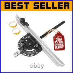 Precision Miter Gauge with Adjustable Stops