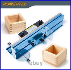 Professional-Grade Box Joints Jig for Woodworking Projects All-Inclusive Kit