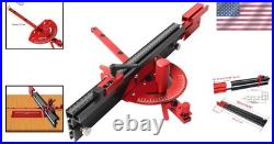 Professional Miter Gauge for Table Saw Aluminum, Repetitive Cuts, Scale