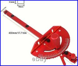 Professional Miter Gauge for Table Saw Aluminum, Repetitive Cuts, Scale