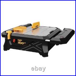 QEP 3/4 HP Wet Tile Saw with 7 in. Blade and Table Extension Built-In Handle