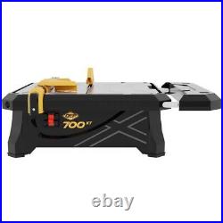 QEP 3/4 HP Wet Tile Saw with 7 in. Blade and Table Extension Built-In Handle