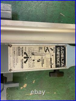 READ 43 Delta Unisaw Unifence Saw Guide Table Saw Rip Fence Assembly