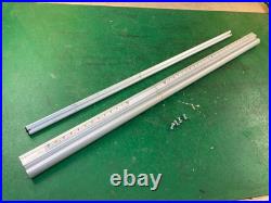 READ Craftsman Table Saw Align-A-Rip 24/12 GUIDE RAILS ONLY READ Craftsman Table Saw Align-A-Rip 24/12 GUIDE RAILS ONLY