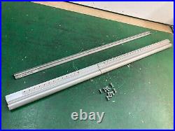 READ Craftsman Table Saw Align-A-Rip 24/12 GUIDE RAILS ONLY