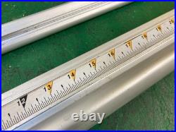 READ Craftsman Table Saw Align-A-Rip 24/12 GUIDE RAILS ONLY READ Craftsman Table Saw Align-A-Rip 24/12 GUIDE RAILS ONLY