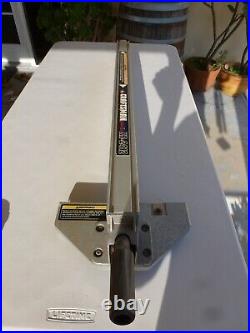 READ Craftsman XR-2412 or XR-2424 Table Saw Aluminum RIP FENCE ONLY