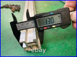 READ Hitachi C10RA2 Table Saw FRONT AND BACK GUIDE RAILS ONLY for rip fence