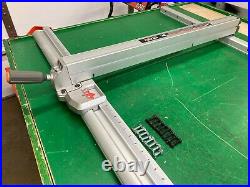 READ Ridgid or Craftsman Table Saw Aluminum Fence Align A Rip style 30/15
