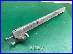 READ Vintage Craftsman 113.27610 or 113.29920 Table Saw Rip Fence Guide Rails