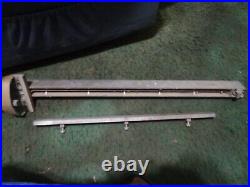 READ Vintage Craftsman 113.29991 Table Saw Rip Fence Guide Rails 100 series