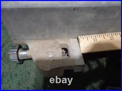 READ Vintage Craftsman 113.29991 Table Saw Rip Fence Guide Rails 100 series