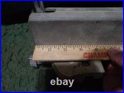 READ Vintage Craftsman 113.29991 Table Saw Rip Fence Guide Rails 100 series