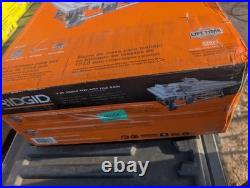 RIDGID R4021 7 in Wet Tabletop Tile Saw Corded Electric with Rip Fence Miter