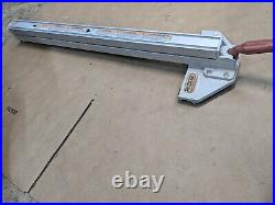 RIDGID TS2412 Table Saw Rip Fence