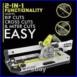RYOBI Flooring Saw 18-Volt 5-1/2 in Blade On-Board Storage Cordless (Tool Only)