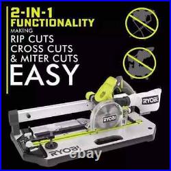 RYOBI One 18V 5.5in. Cordless Flooring Saw with Blade (Tool Only)