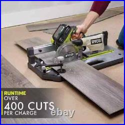 RYOBI One 18V 5.5in. Cordless Flooring Saw with Blade (Tool Only)