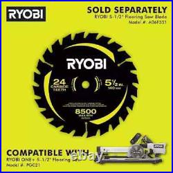 RYOBI One 18V 5.5in. Cordless Flooring Saw with Blade (Tool Only)