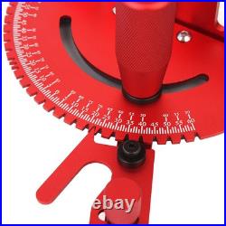 Red Miter Gauge Aluminum Alloy Handle Table Saw Router Fence Woodworking Tool