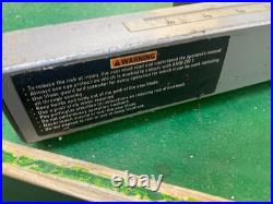 Ridgid Front + Back Guide Rails for Rip fence System R4511 Table Saw