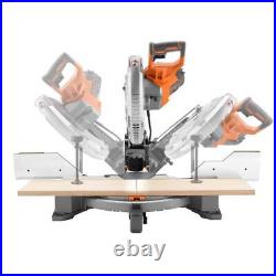Ridgid Miter Saw Corded 15Amp Positive Stop with2Bevel+Led+Compact Blower+Inflator Ridgid Miter Saw Corded 15Amp Positive Stop with2Bevel+Led+Compact Blower+Inflator