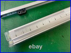 Ridgid R4517 Job Site Table Saw FRONT & REAR GUIDE RAILS for rip fence