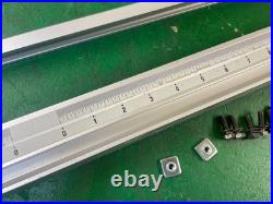Ridgid R4517 Job Site Table Saw FRONT & REAR GUIDE RAILS for rip fence