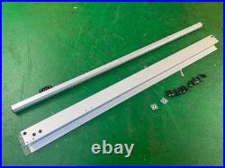 Ridgid R4517 Job Site Table Saw FRONT & REAR GUIDE RAILS for rip fence