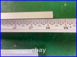 Ridgid R4517 Job Site Table Saw FRONT & REAR GUIDE RAILS for rip fence