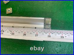 Ridgid R4517 Job Site Table Saw FRONT & REAR GUIDE RAILS for rip fence