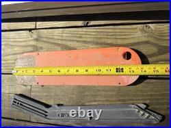 Ridgid TS2400, R4510 MicroJust Rip Fence - Good Used Condition - 089037004705