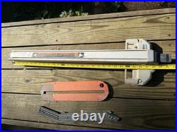 Ridgid TS2400, R4510 MicroJust Rip Fence - Good Used Condition - 089037004705