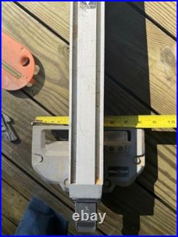 Ridgid TS2400, R4510 MicroJust Rip Fence - Good Used Condition - 089037004705