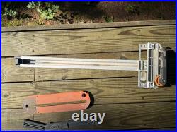 Ridgid TS2400, R4510 MicroJust Rip Fence - Good Used Condition - 089037004705