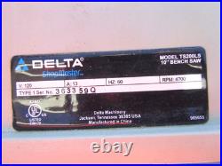 Rip Fence For Rockwell Delta 10 Shopmaster Bench Saw TS200LS