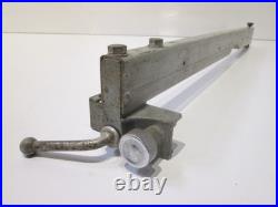 Rip Fence for Delta 8 Tilt Top Saw 34-160 860 with 7 Table Extension Installed