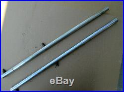 Rockwell Delta 34-130 Table Saw Parts Front & Back Rip Fence Rails Bolts Spacers