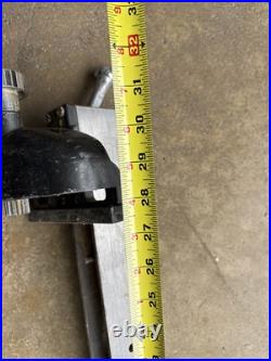 Rockwell Delta Model Contractor Table Saw Micro Adjust Fence