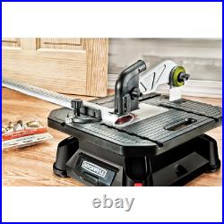 Rockwell Portable Table Saw Compact Blade Guard System Corded Miter-Rip Fence