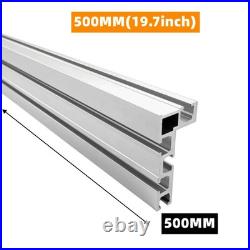 Router Table Fence Aluminum T-Track Woodworking Miter Track T-Slot Guide Stopper