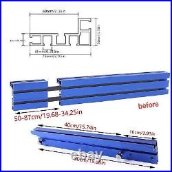 Router Table Fence Professional Sturdy Extendable Aluminum Table Saw Fence