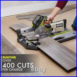 Ryobi Flooring Saw Blade 5-1/2 in Fast Clean Cuts Rip Miter Vinyl Hardwood Tile