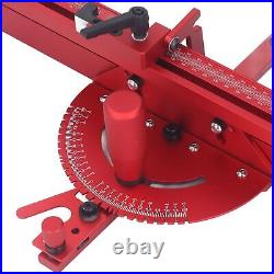 Saw Miter Gauge System Fence Accurate Engraving Machine Parts WithLimit Stop